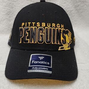 Fanatics Pittsburgh Penguins Velcroback Hat - New